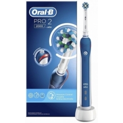 Электрическая зубная щетка Oral-B Professional Clean 2000 белый/голубой