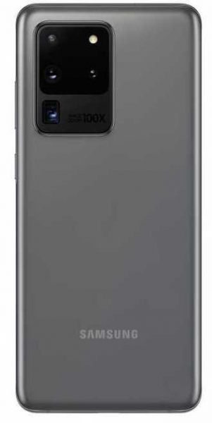 Смартфон Samsung SM-G988F Galaxy S20 Ultra 128Gb 12Gb серый моноблок 3G 4G 2Sim 6.9