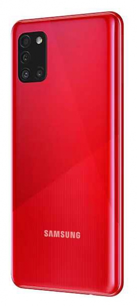 Смартфон Samsung SM-A315F Galaxy A31 64Gb 4Gb красный моноблок 3G 4G 2Sim 6.4