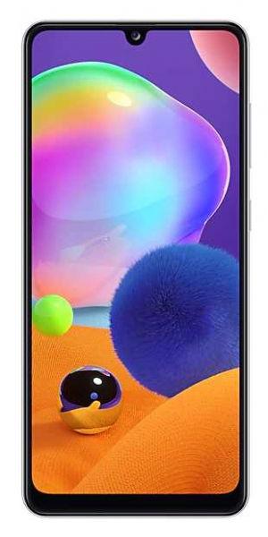 Смартфон Samsung SM-A315F Galaxy A31 64Gb 4Gb белый моноблок 3G 4G 2Sim 6.4