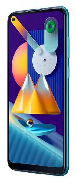 Смартфон Samsung SM-M115F Galaxy M11 32Gb синий моноблок 3G 4G 6.4