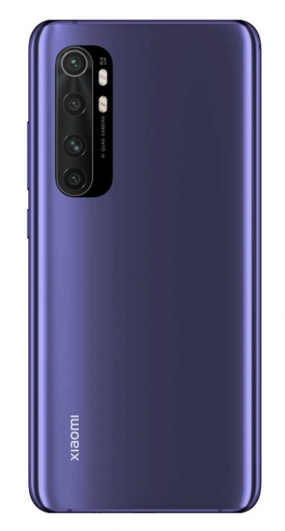 Смартфон Xiaomi Mi Note 10 Lite 128Gb 6Gb пурпурный моноблок 3G 4G 2Sim 6.47