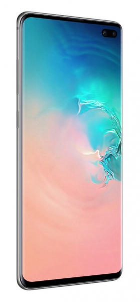 Смартфон Samsung SM-G975F Galaxy S10+ 128Gb белый моноблок 3G 4G 6.4