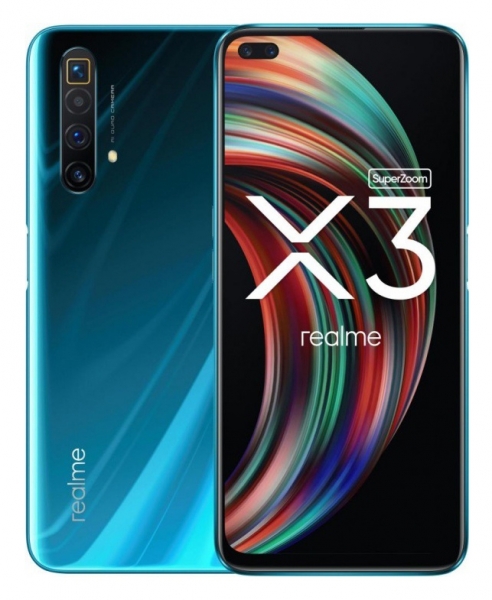 Смартфон Realme X3 256Gb 12Gb синий моноблок 3G 4G 6.57