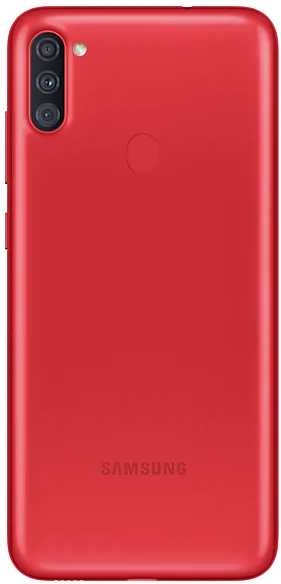 Смартфон Samsung SM-A115F Galaxy A11 32Gb красный моноблок 3G 4G 6.4
