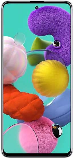 Смартфон Samsung SM-A515F Galaxy A51 128Gb белый моноблок 3G 4G 6.5