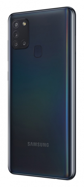 Смартфон Samsung SM-A217F Galaxy A21s 32Gb черный моноблок 3G 4G 6.5