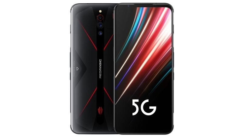 Смартфон Nubia Red Magic 5G 128Gb 12Gb черный моноблок 3G 4G 6.65