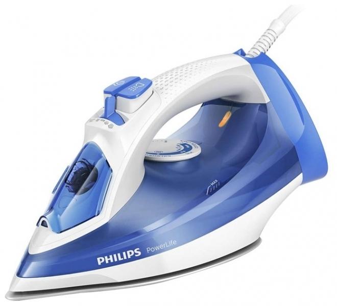 Утюг Philips GC2990/20, синий/белый