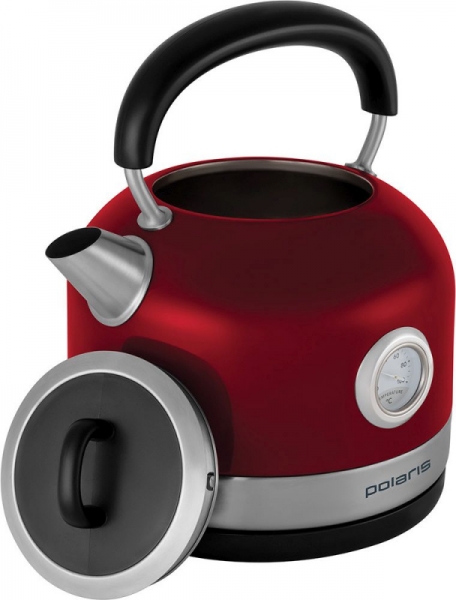 Чайник электрический Polaris PWK 1769CA Retro, красный