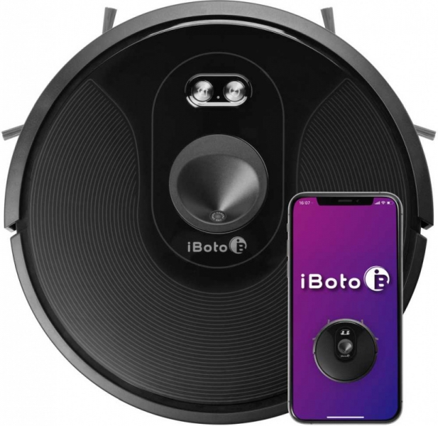 Робот-пылесос iBoto Smart C820W Aqua черный