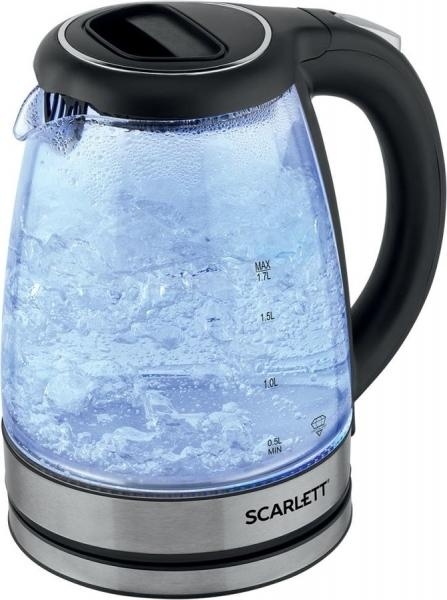 Чайник электрический SCARLETT SC-EK27G72, черный