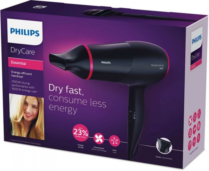 Фен Philips BHD029 DryCare Essential