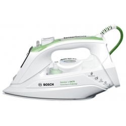 Утюг Bosch TDA702421E, белый/зелёный