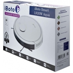 Робот-пылесос iBoto Smart L920W Aqua белый/черный