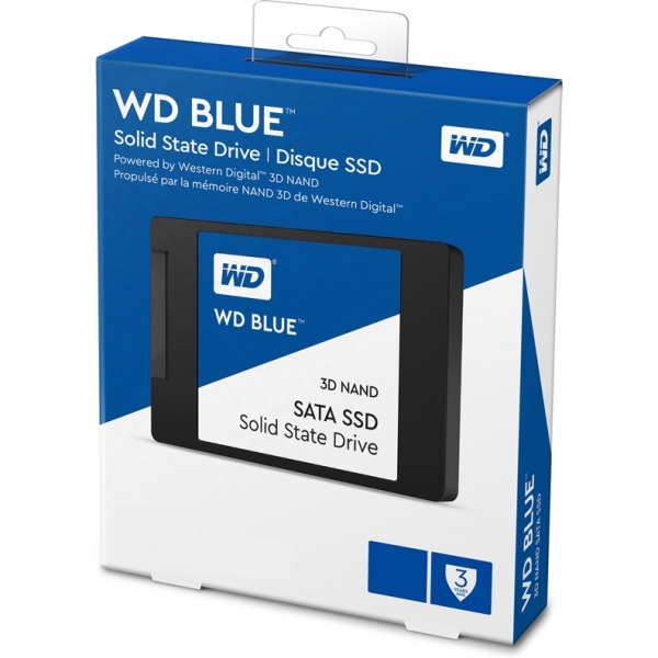 SSD накопитель Western Digital Blue 500GB (WDS500G2B0A)
