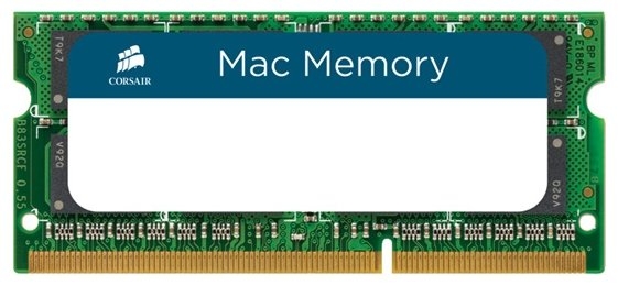 Память DDR3L 8Gb 1600MHz Corsair CMSA8GX3M1A1600C11 RTL PC3-12800 CL11 SO-DIMM 204-pin 1.35В
