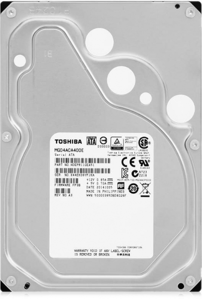 Жесткий диск Toshiba 4TB (MG04ACA400E)