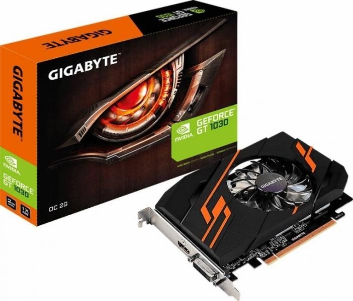 Видеокарта GIGABYTE GeForce GT 1030 OC 2Gb (GV-N1030OC-2GI)