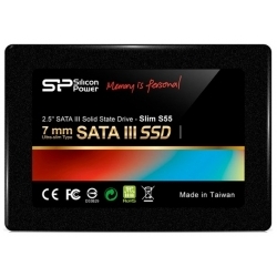 SSD накопитель Silicon Power S55 Slim 120Gb (SP120GBSS3S55S25)