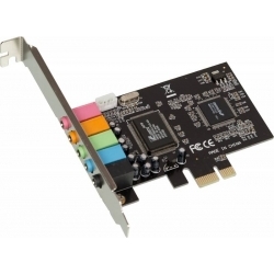 Звуковая карта PCI-E 8738 (C-Media CMI8738-LX) 