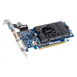 GIGABYTE GeForce 210 520Mhz PCI-E 2.0 1024Mb 1200Mhz 64 bit DVI HDMI HDCP rev. 5.0/ 6.0