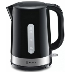 Чайник электрический Bosch TWK7403 черный (корпус: пластик)