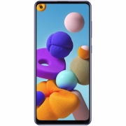 Смартфон Samsung Galaxy A21s/4+64GB/синий (SM-A217FZBOSER)