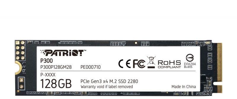 SSD накопитель M.2 PATRIOT P300 128GB (P300P128GM28)