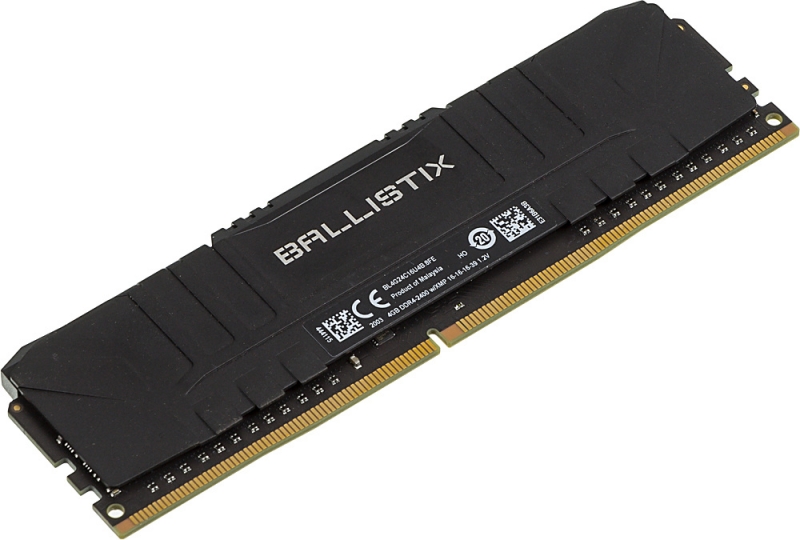 Память DDR4 4Gb 2400MHz Crucial BL4G24C16U4B OEM PC4-19200 CL16 DIMM 288-pin 1.35В kit