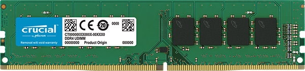 Память DDR4 16Gb 2666MHz Crucial CT16G4DFS8266 RTL PC4-21300 CL19 DIMM 288-pin 1.2В kit single rank