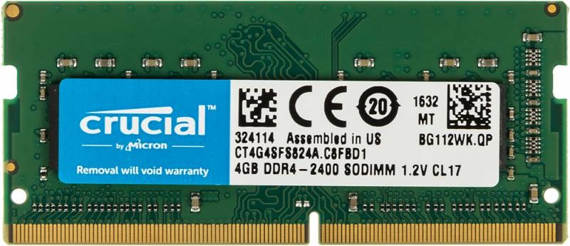 Оперативная память Crucial CT4G4SFS824A
