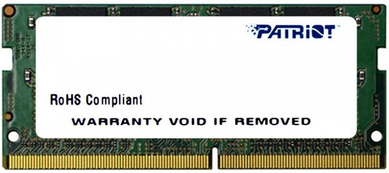 Оперативная память SO-DIMM Patriot Signature DDR4 16Gb 2666MHz (PSD416G266681S)