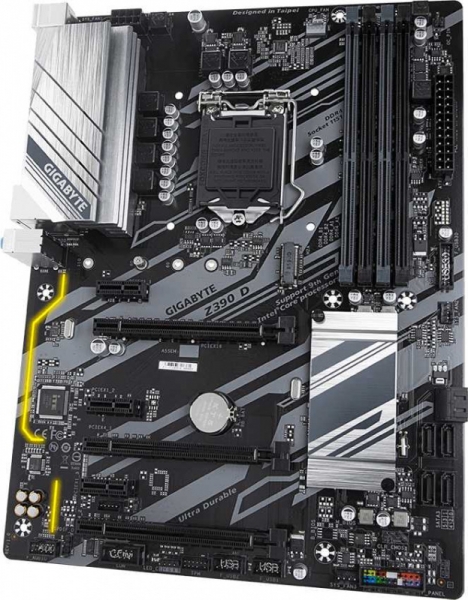 Материнская плата Gigabyte Z390 D Soc-1151v2 Intel Z390 4xDDR4 ATX AC`97 8ch(7.1) GbLAN RAID+HDMI