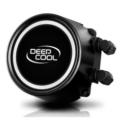 Устройство охлаждения(кулер) Deepcool Watercooler GAMMAXX L240T WHITE Soc-FM2+/AM2+/AM3+/AM4/1150/1151/1155/2011/ 4-pin 18-30dB Al 200W 1238gr LED Ret