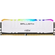 Оперативная память Crucial Ballistix White RGB DDR4 16Gb 3000Mhz (BL16G30C15U4WL)