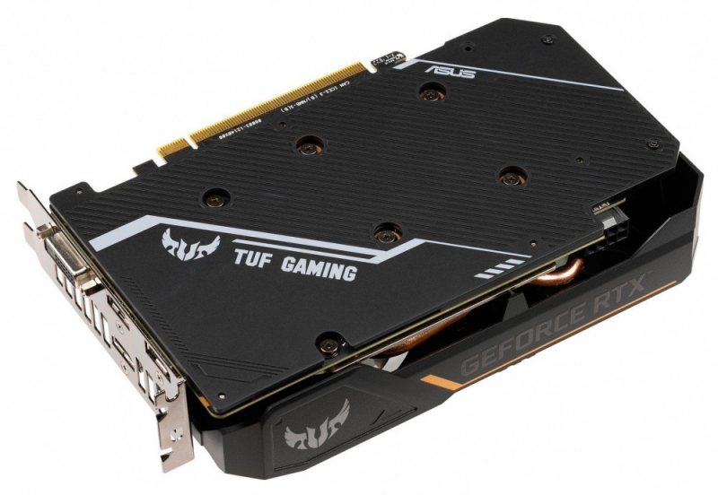 Видеокарта Asus PCI-E TUF-RTX2060-6G-GAMING nVidia GeForce RTX 2060 6144Mb 192bit GDDR6 1365/14000 DVIx1/HDMIx2/DPx1/HDCP Ret