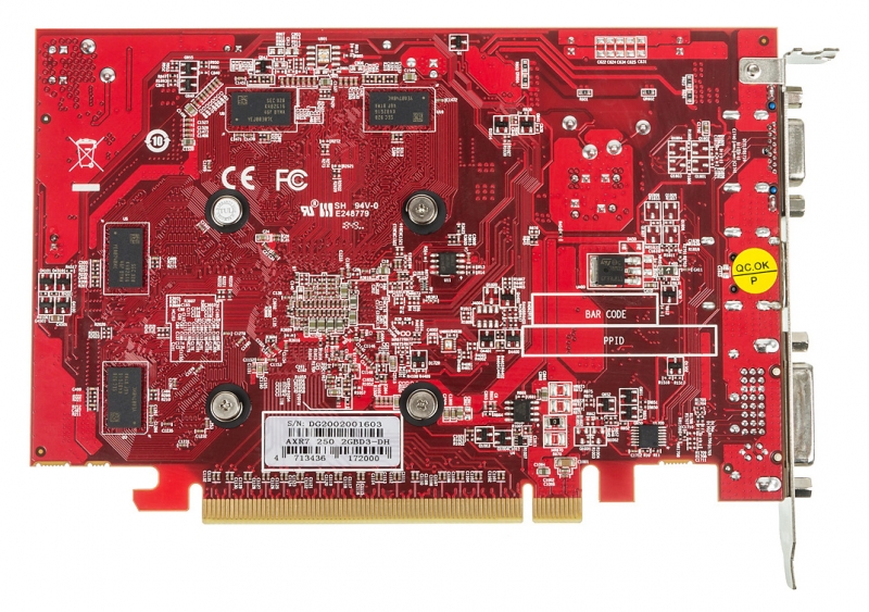 Видеокарта PowerColor PCI-E AXR7 250 2GBD3-DH AMD Radeon R7 250 2048Mb 128bit DDR3 800/800 DVIx1/HDMIx1/CRTx1/HDCP Ret