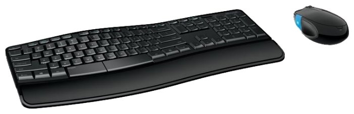 Клавиатура и мышь Microsoft Sculpt Comfort Desktop, черный (L3V-00017) 