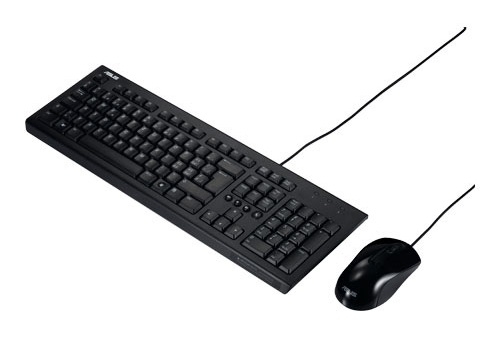 Клавиатура и мышь ASUS U2000 Black USB