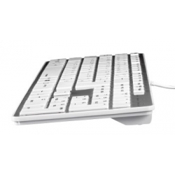 Клавиатура HAMA Rossano, USB, белый