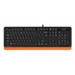 Клавиатура A4Tech Fstyler FK10, оранжевый/черный 