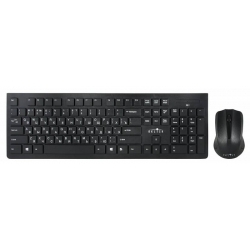 Клавиатура + мышь Oklick 250M, черный (997834)