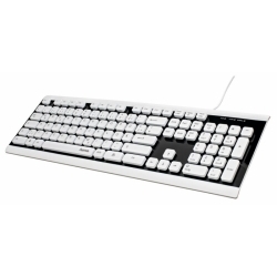 Клавиатура HAMA Covo USB Black+White (R1173000)