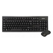 Клавиатура и мышь A4Tech 3100N, черный