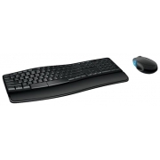 Клавиатура и мышь Microsoft Sculpt Comfort Desktop, черный (L3V-00017) 