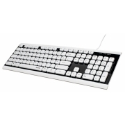 Клавиатура HAMA Covo USB Black+White (R1173000)