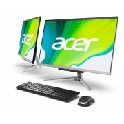 Моноблок Acer Aspire C24-963 23.8" Full HD i5 1035G1 (1)/8Gb/SSD256Gb/UHDG/CR/Windows 10 Professional/GbitEth/WiFi/BT/65W/клавиатура/мышь/серебристый 1920x1080