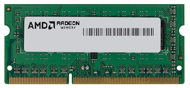 Память DDR3 AMD 4Gb 1600MHz R534G1601S1S-UGO OEM PC3-12800 CL11 SO-DIMM 204-pin 1.5В