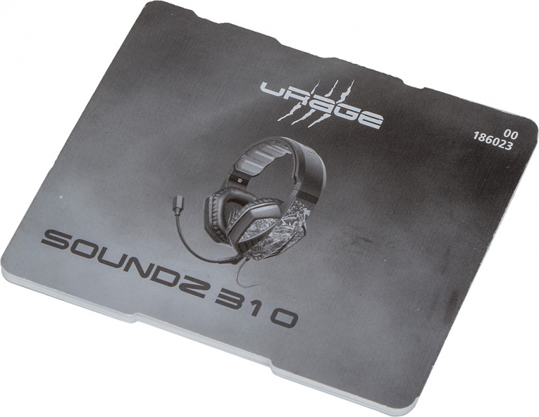 Наушники Hama uRage SoundZ 310, черный/серый (00186023)